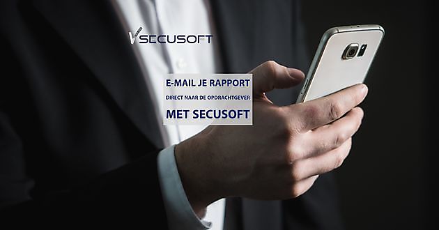 Rapport direct mailen naar opdrachtgever - Secusoft, dé software voor beveiligers