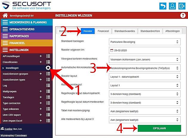 Eindelijk, hij is er: API-koppeling met het CAO reiskostenprogramma Secusoft, dé software voor beveiligers