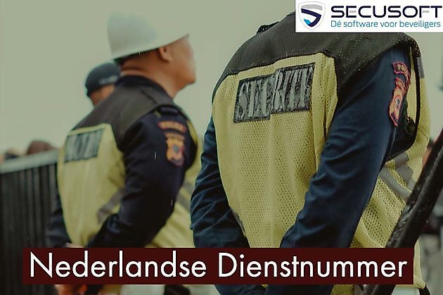 Het ND Nummer (Nederlandse Dienstnummer) - Secusoft, dé software voor beveiligers