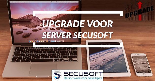 Server upgrade... check! Secusoft, dé software voor beveiligers