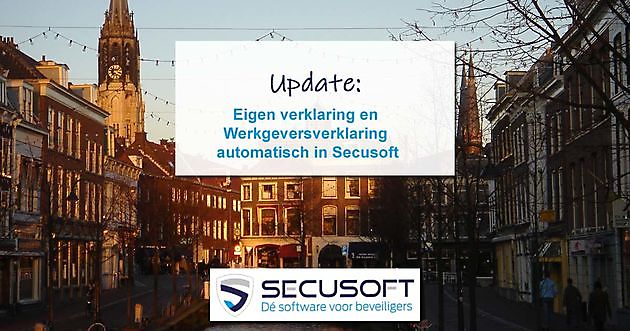 De werkgeversverklaring automatisch via Secusoft Secusoft, dé software voor beveiligers