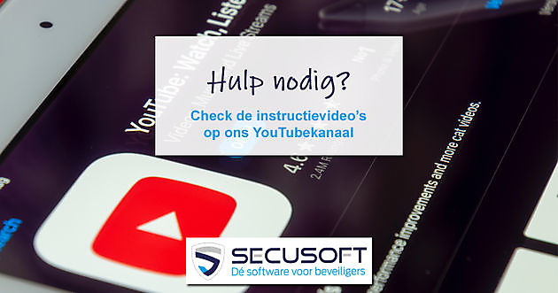 Instructievideo's op YouTube - Secusoft, dé software voor beveiligers