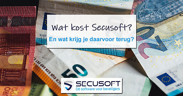 Cuanto cuesta? Secusoft, dé software voor beveiligers