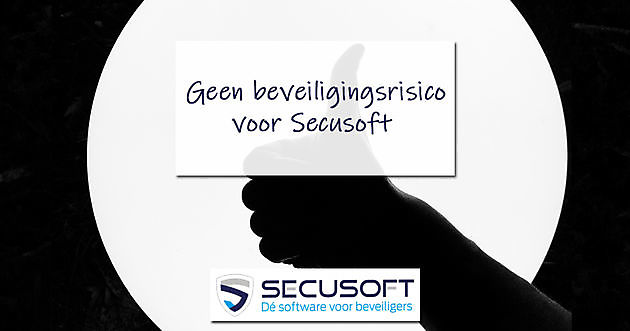 Kwetsbaarheid in Log4j heeft geen impact op Secusoft Secusoft, dé software voor beveiligers