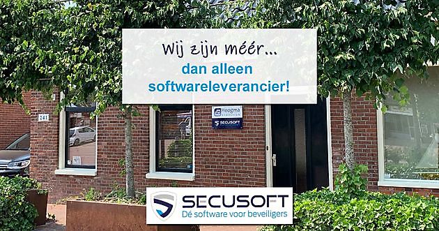 Wist je dat we nog meer doen dan alleen software leveren? - Secusoft, dé software voor beveiligers