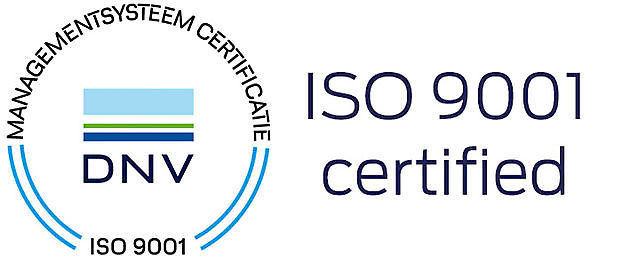 Certificaat ISO 9001 voor kwaliteitsmanagement - Secusoft, dé software voor beveiligers