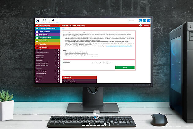 Uren import Excel - Secusoft, dé software voor beveiligers