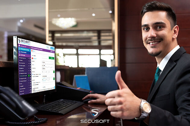 Front desk dienstrapport hotel/receptie - Secusoft, dé software voor beveiligers