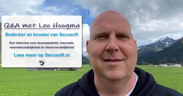 Q&A Leo Hoogma, bedenker en oprichter van Secusoft Secusoft, dé software voor beveiligers