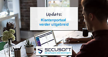 Update: Het klantenportaal verder uitgebreid Secusoft, dé software voor beveiligers