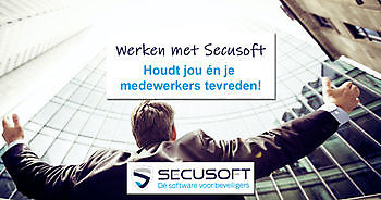 Werken met Secusoft is een pre Secusoft, dé software voor beveiligers