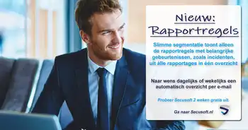 Nooit meer iets belangrijks missen dankzij rapportregels - Secusoft, dé software voor beveiligers