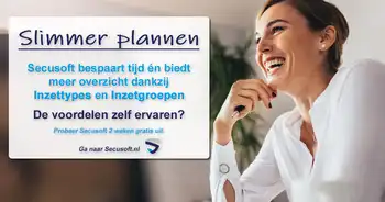 Inzettypes van Secusoft zorgen voor rust in je planning - Secusoft, dé software voor beveiligers